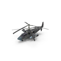 KA52 Black Shark Hokum A Attack Helicopter PNG & PSD Images