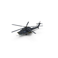 MI 28H Havoc Attack Helicopter PNG & PSD Images