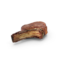 Beef Ribeye Steak Bone In PNG & PSD Images