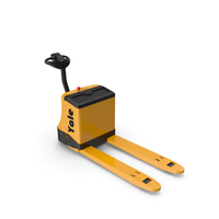 Powered Pallet Jack Yellow PNG & PSD Images