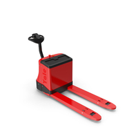 Powered Pallet Jack Red PNG & PSD Images