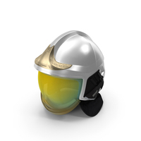 Cairns XF1 Fire Helmet Silver PNG & PSD Images