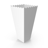 Empty Paper Popcorn Cup Generic PNG & PSD Images