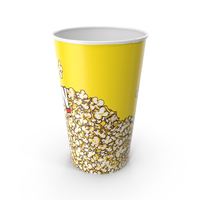 Empty Popcorn Cup PNG & PSD Images