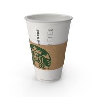 Starbucks Paper Coffee Cup Without Lid PNG & PSD Images