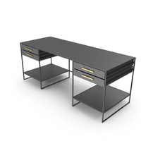 West Elm_Highland Desk PNG & PSD Images
