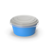 Blue Food Cup PNG & PSD Images