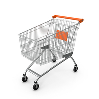 Shopping Cart Orange PNG & PSD Images