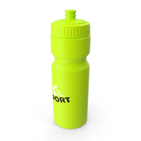 Sports Bottle Yellow PNG & PSD Images