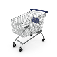 Shopping Cart Blue PNG & PSD Images