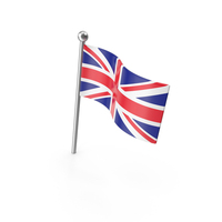 The United Kingdom Of Great Britain Pin Flag PNG & PSD Images