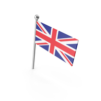 The United Kingdom of Great Britain and Northern Ireland Pin Flag PNG & PSD Images