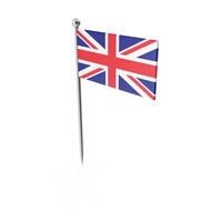 The United Kingdom Of Great Britain Pin Flag PNG & PSD Images