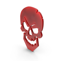 Skull Danger Logo Colour PNG & PSD Images