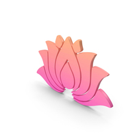 Lotus Flower Symbol PNG & PSD Images
