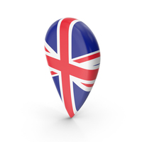 The United Kingdom Of Great Britain Travel Pin PNG & PSD Images