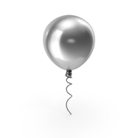 Ballon Silver PNG和PSD图像