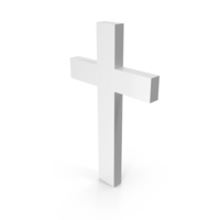 White Christian Cross PNG & PSD Images