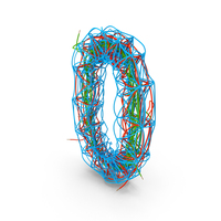 Color Wire Number 0 PNG & PSD Images