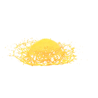 Yellow Drop Splash PNG & PSD Images
