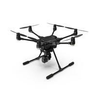 Hexacopter Yuneec Typhoon H PNG & PSD Images