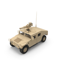 HMMWV TOW Missile Carrier M966 Desert Simple Interior PNG & PSD Images