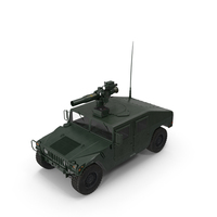 HMMWV TOW Missile Carrier M966 Simple Interior PNG & PSD Images