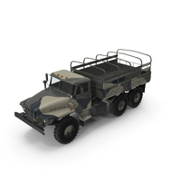Ural 4320 Military Truck PNG & PSD Images