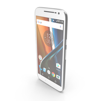 Motorola Moto G4 White PNG & PSD Images