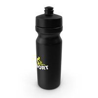 Sports Bottle Black PNG & PSD Images