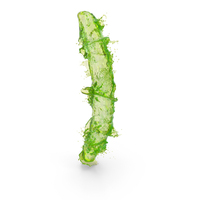 Energy Drink Splash Right Parenthesis Symbol PNG & PSD Images