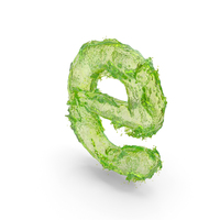 Energy Drink Splash Small Letter E PNG & PSD Images