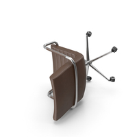 Fallen Brown Office Chair PNG & PSD Images