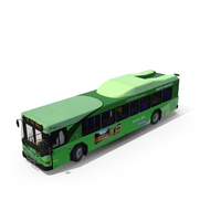 Gillig Low Floor Hybrid Bus Intercity Transit PNG & PSD Images