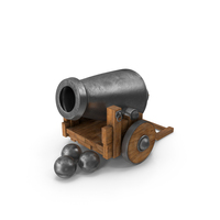 Cartoon Cannon PNG & PSD Images
