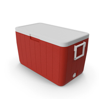 48 Quart Cooler Red PNG & PSD Images