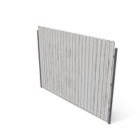 White Wooden Fence Module PNG & PSD Images