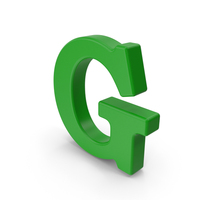 Green Capital Letter G PNG & PSD Images