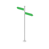 Crossroad Signpost PNG & PSD Images