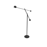 Artemide IXA Floor Lamp Charcoal PNG & PSD Images
