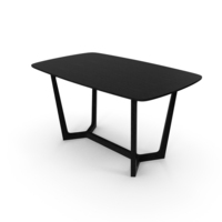Black Modern Wood Table PNG & PSD Images