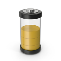 Half Charged Battery PNG & PSD Images