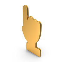 Hand Cursor Rate Customer Gold PNG & PSD Images