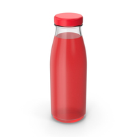 Red Juice Bottle PNG & PSD Images