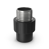 Malе Threaded Pipe Adapter PNG & PSD Images