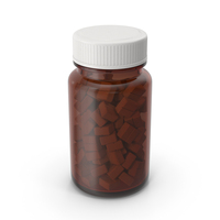 Bottle With Pills PNG & PSD Images