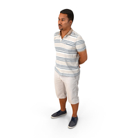 Benjamin Casual Summer Idle Pose PNG & PSD Images