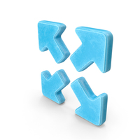Blue Maximize Symbol PNG & PSD Images