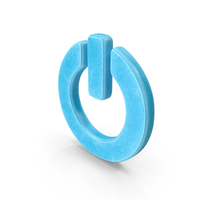 Blue Power Symbol PNG & PSD Images
