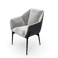 Modern Greige Dining Chair PNG & PSD Images